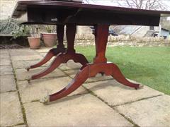 George III period mahogany Sunderland antique dining table4.jpg